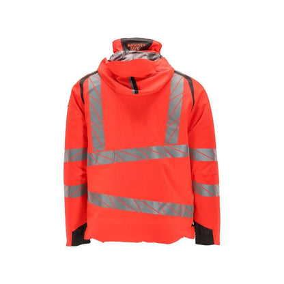Giacca invernale CLIMASCOT®, giacca invernale leggera, rosso ad alta visibilità/antracite scuro