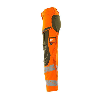 Pantaloni, donna, DIAMOND, tasche al ginocchio, pantaloni elasticizzati