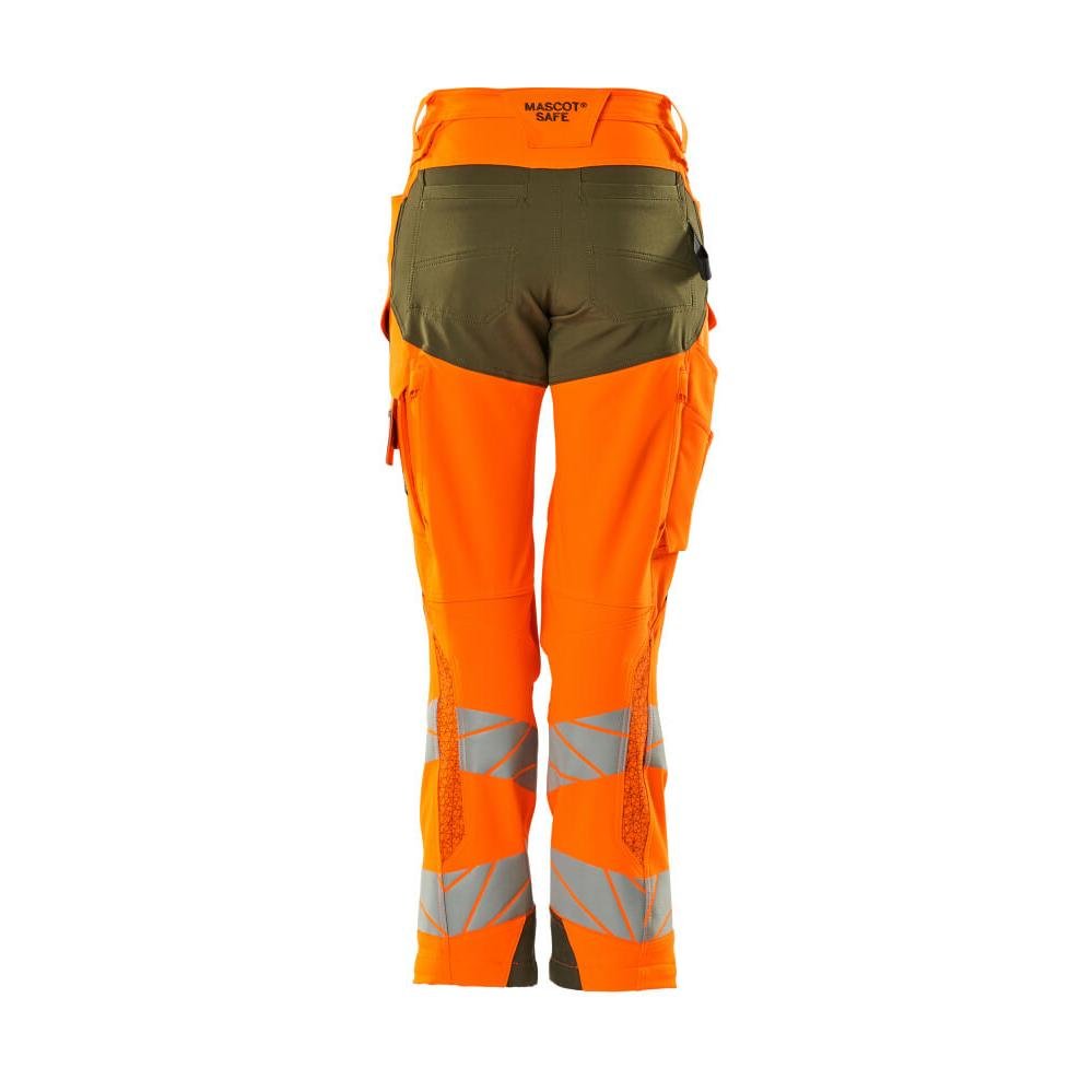 Pantaloni, donna, DIAMOND, tasche al ginocchio, pantaloni elasticizzati