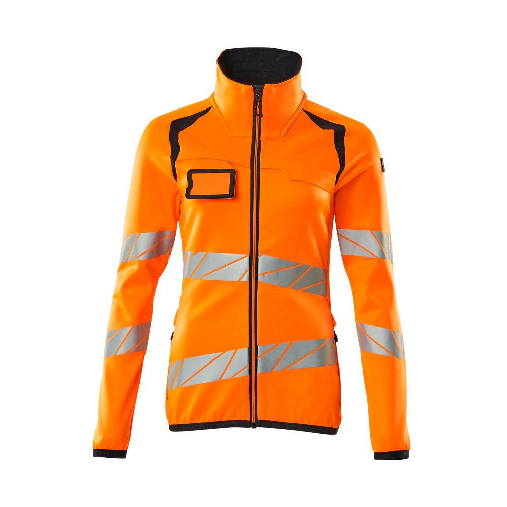 Maglia in pile con zip, giacca da donna in micropile Multisafe