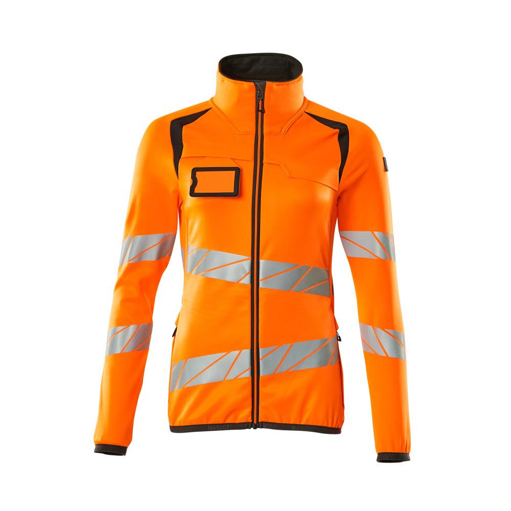 Maglia in pile con zip, giacca da donna in micropile Multisafe