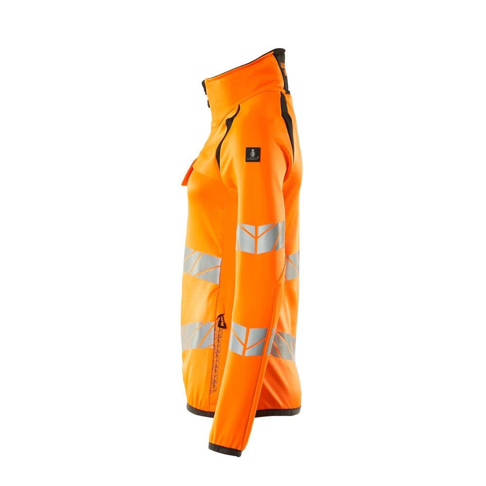 Maglia in pile con zip, giacca da donna in micropile Multisafe