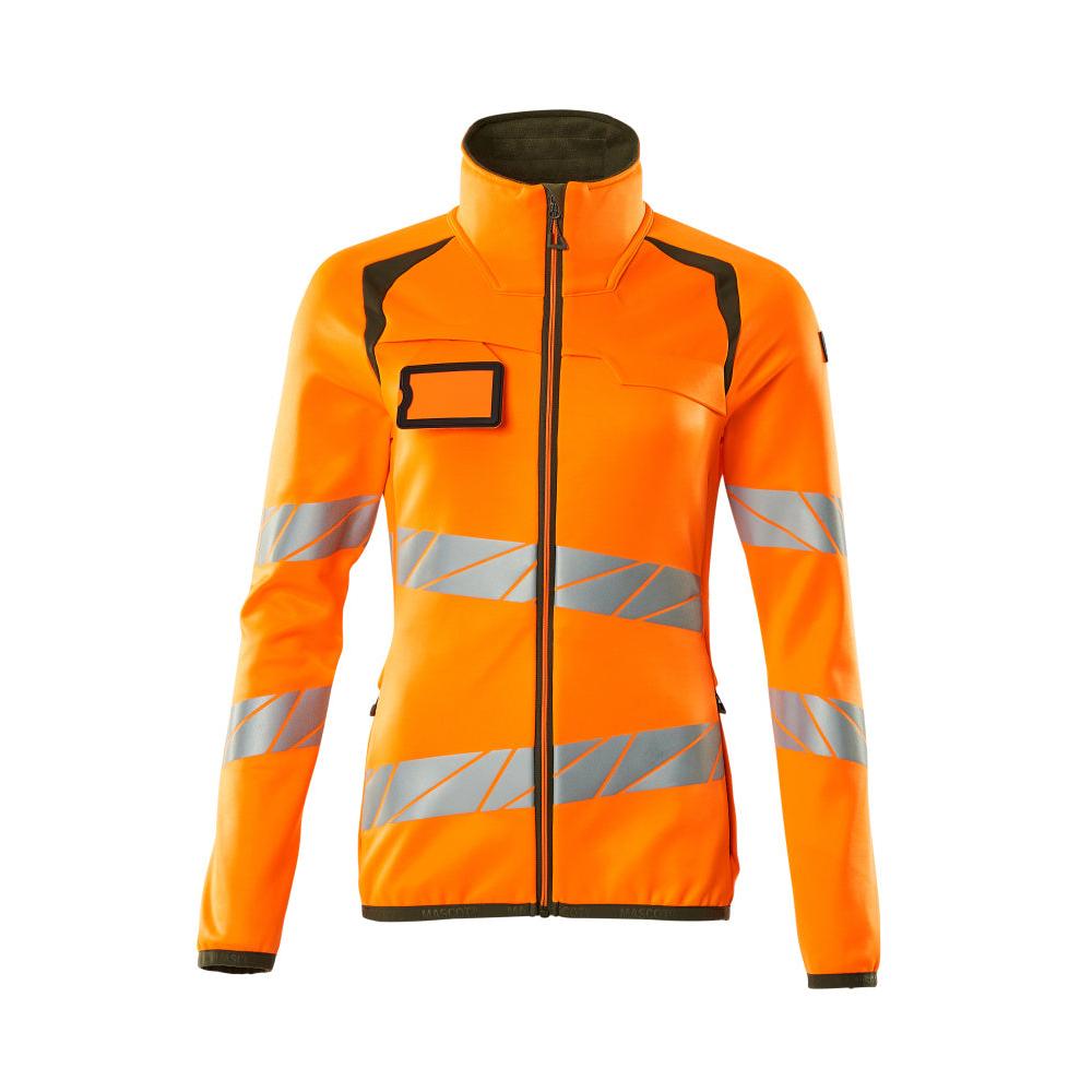 Maglia in pile con zip, giacca da donna in micropile Multisafe