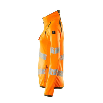 Maglia in pile con zip, giacca da donna in micropile Multisafe