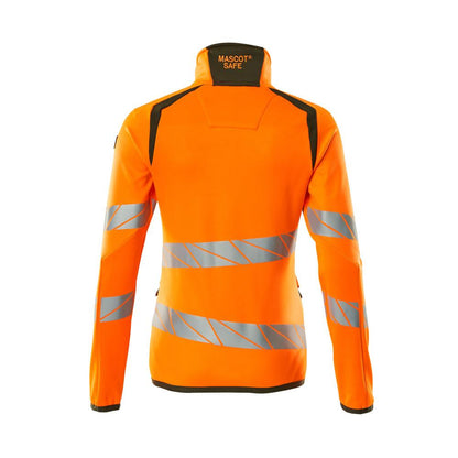 Maglia in pile con zip, giacca da donna in micropile Multisafe
