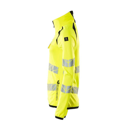 Maglia in pile con zip, giacca da donna in micropile Multisafe