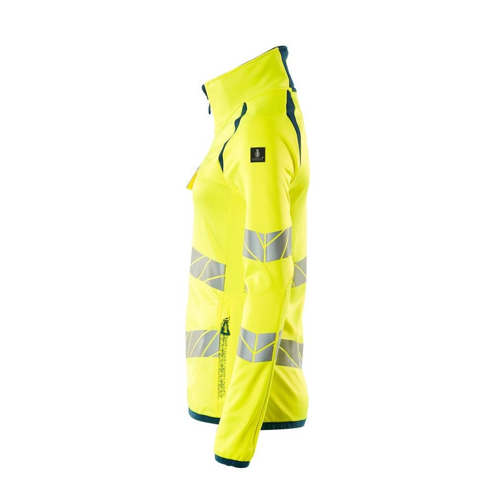 Maglia in pile con zip, giacca da donna in micropile Multisafe
