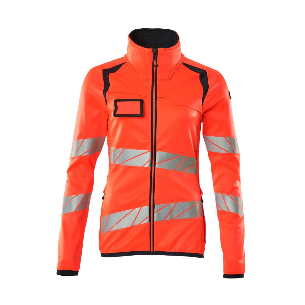 Maglia in pile con zip, giacca da donna in micropile Multisafe