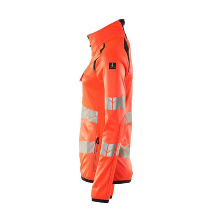 Maglia in pile con zip, giacca da donna in micropile Multisafe