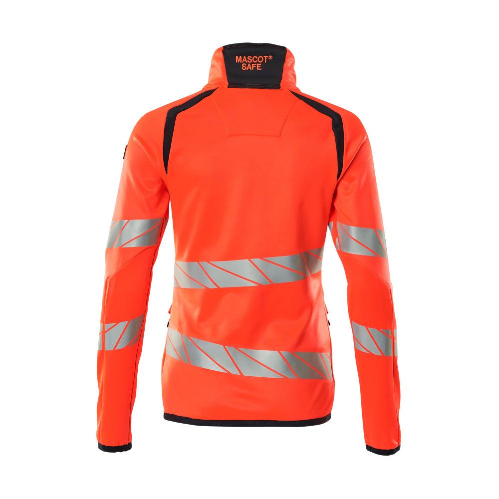 Maglia in pile con zip, giacca da donna in micropile Multisafe