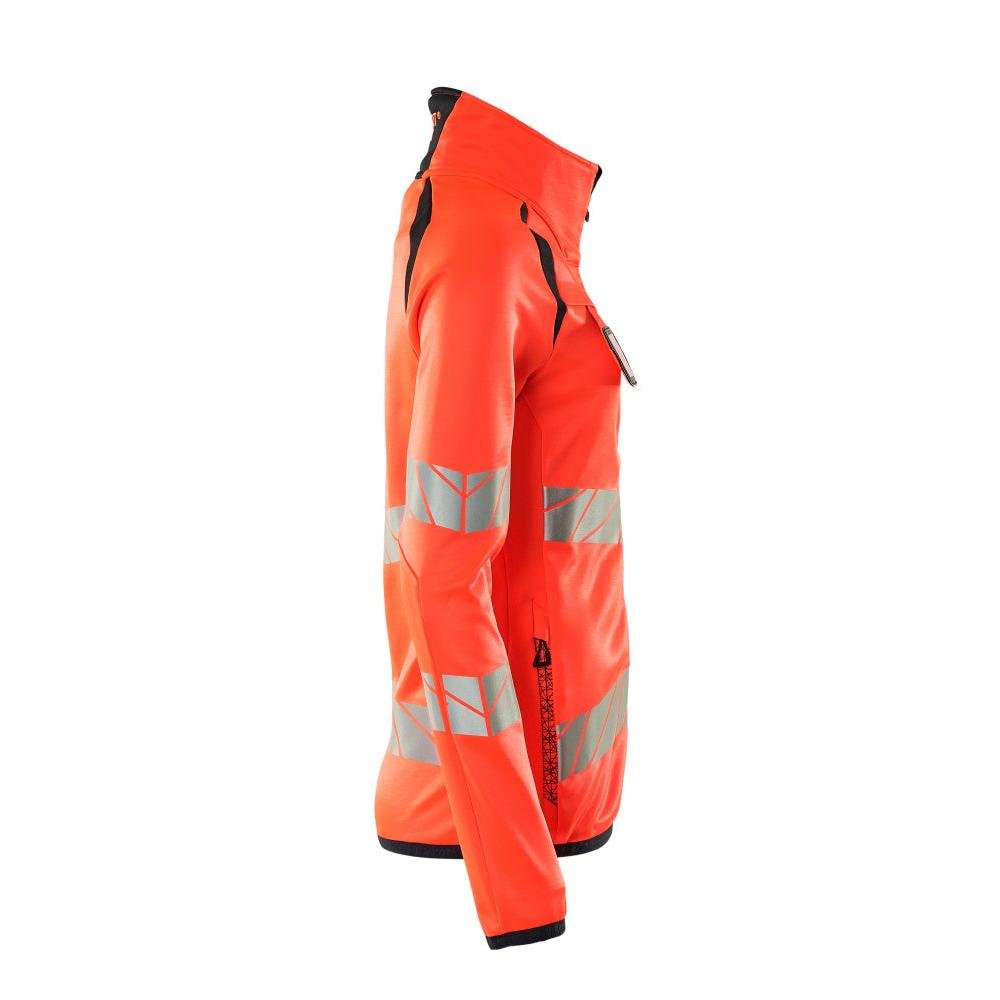 Maglia in pile con zip, giacca da donna in micropile Multisafe
