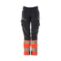 Pantaloni, donna, DIAMOND, tasche al ginocchio, pantaloni elasticizzati