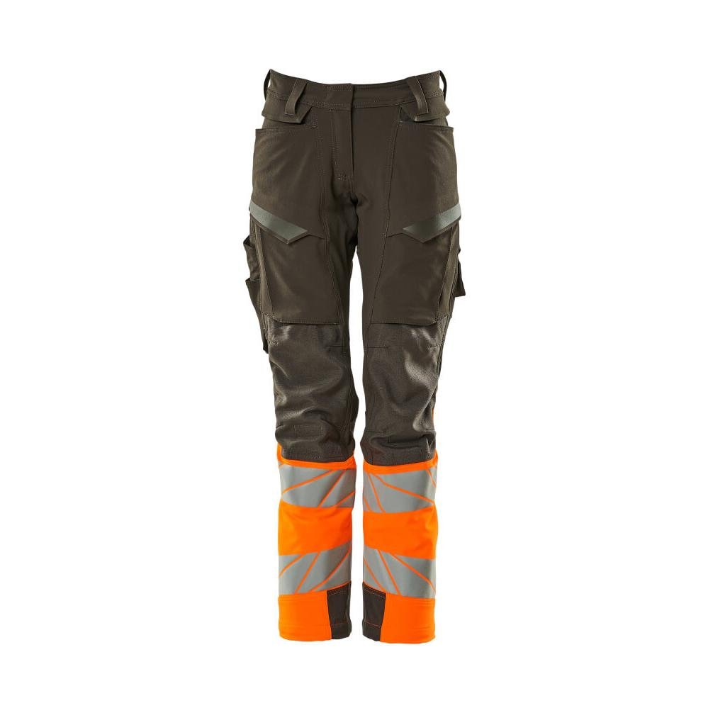 Pantaloni, donna, DIAMOND, tasche al ginocchio, pantaloni elasticizzati