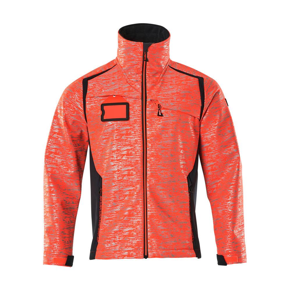 Giacca softshell con effetti reflex Giacca softshell