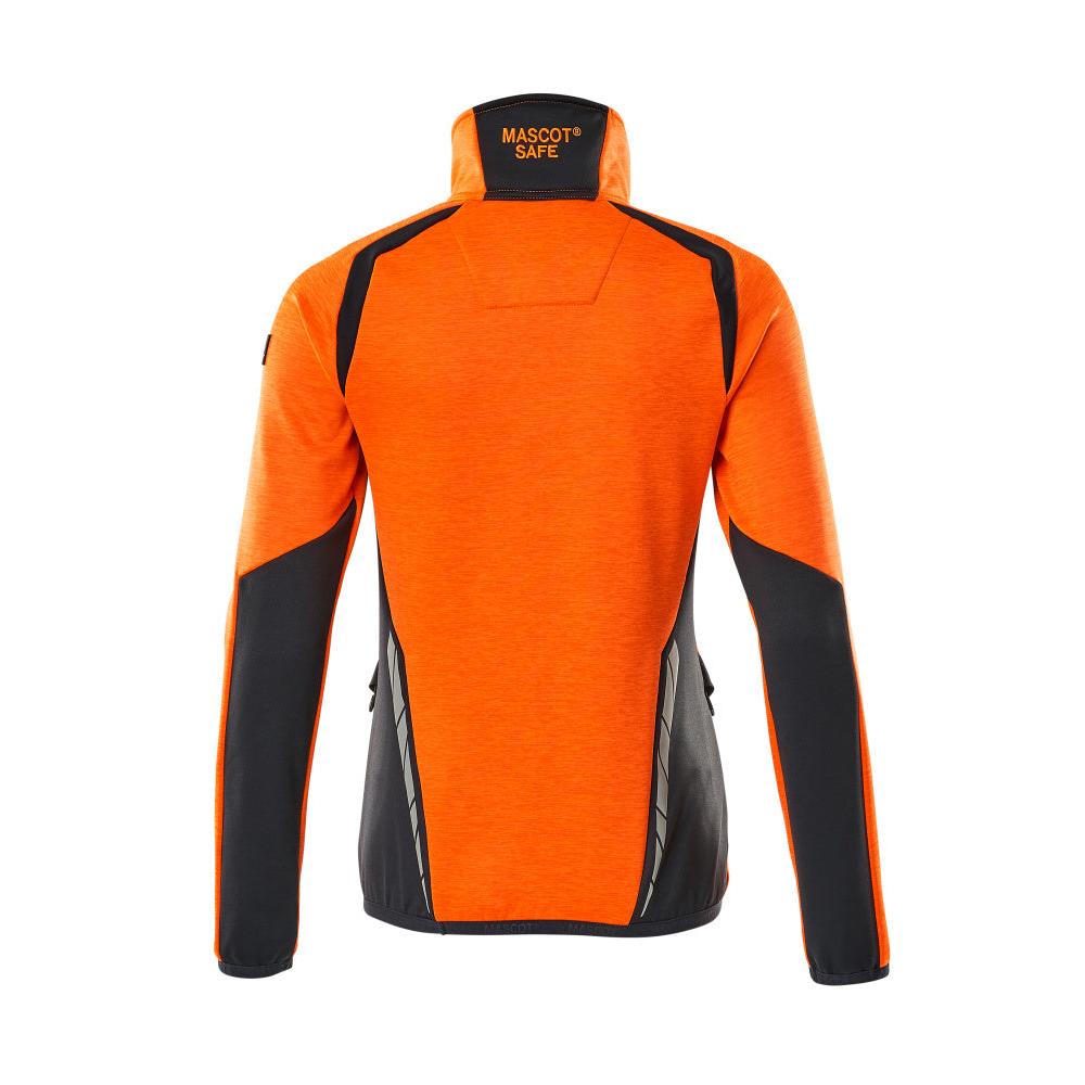 Maglia in pile con cerniera corta, giacca in micropile da donna