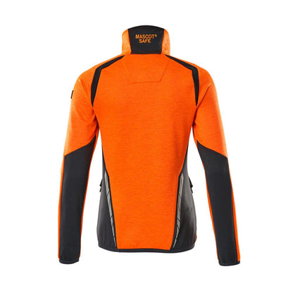 Maglia in pile con cerniera corta, giacca in micropile da donna