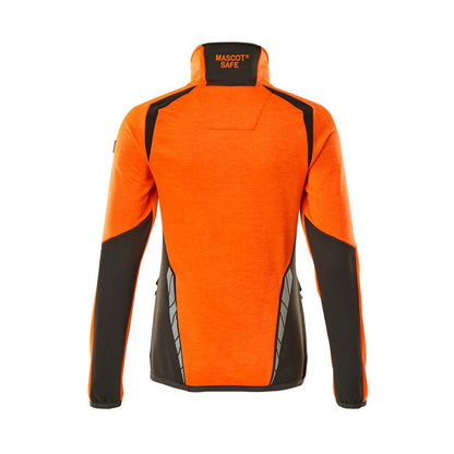 Maglia in pile con cerniera corta, giacca in micropile da donna