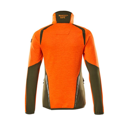 Maglia in pile con cerniera corta, giacca in micropile da donna