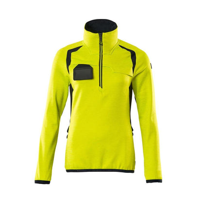 Maglia in pile con cerniera corta, giacca in micropile da donna
