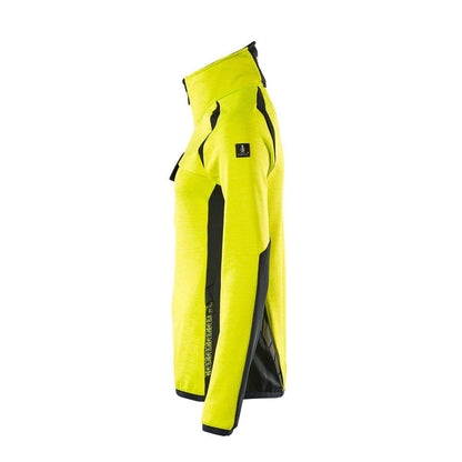 Maglia in pile con cerniera corta, giacca in micropile da donna