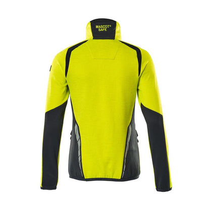 Maglia in pile con cerniera corta, giacca in micropile da donna