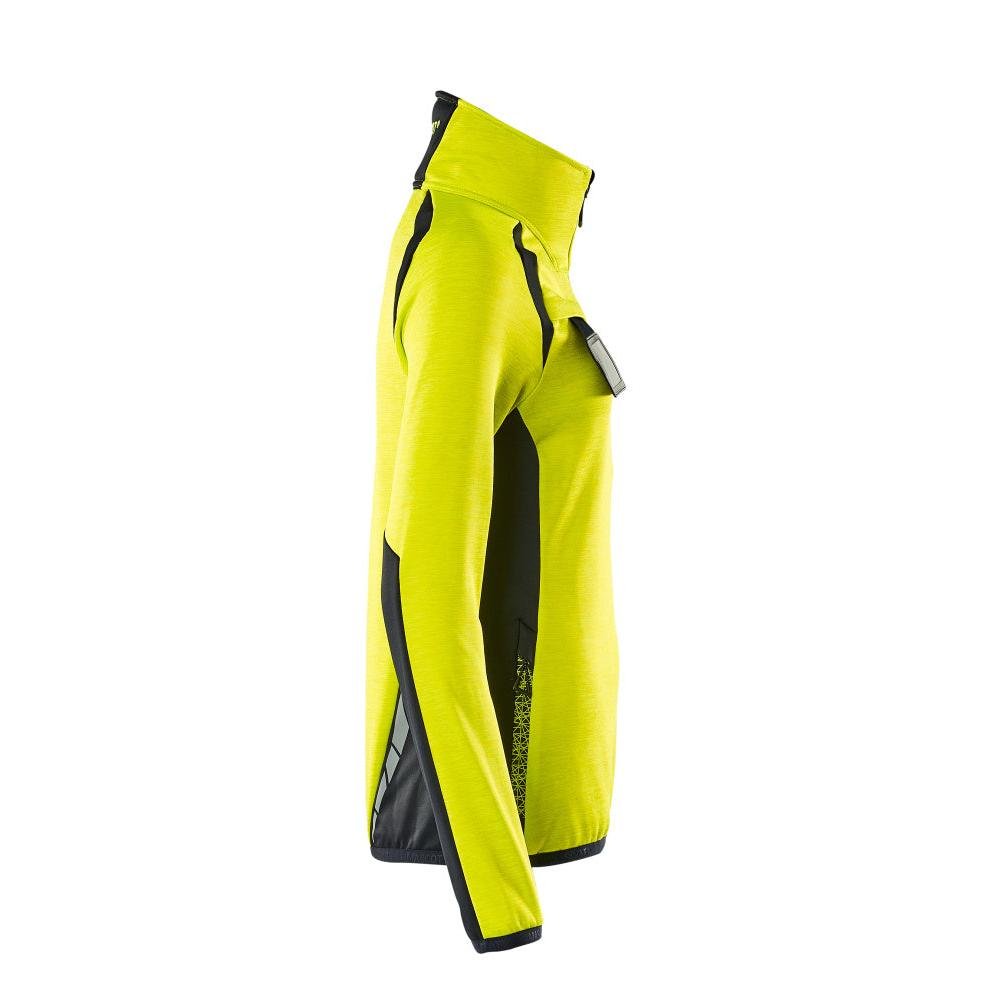 Maglia in pile con cerniera corta, giacca in micropile da donna