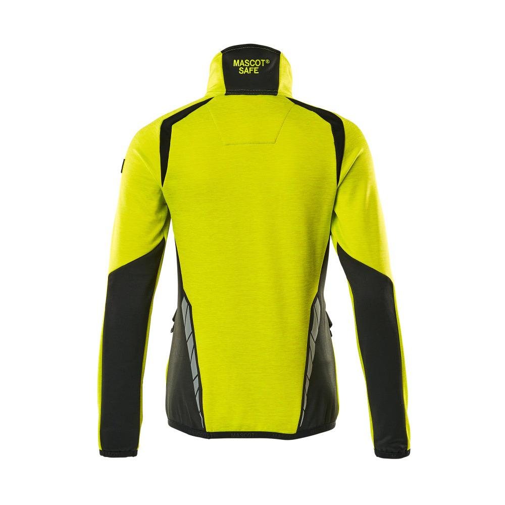 Maglia in pile con cerniera corta, giacca in micropile da donna