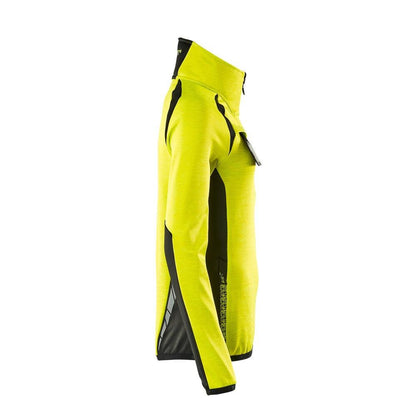 Maglia in pile con cerniera corta, giacca in micropile da donna