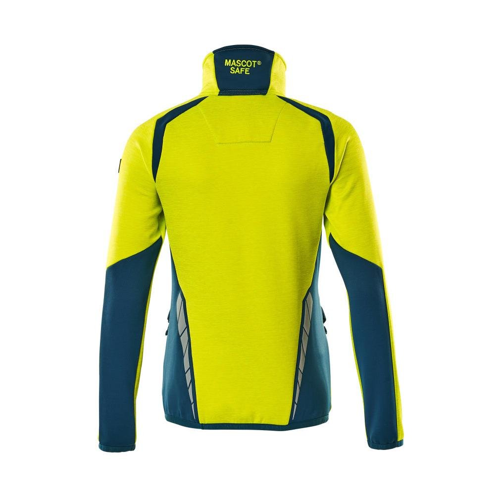Maglia in pile con cerniera corta, giacca in micropile da donna