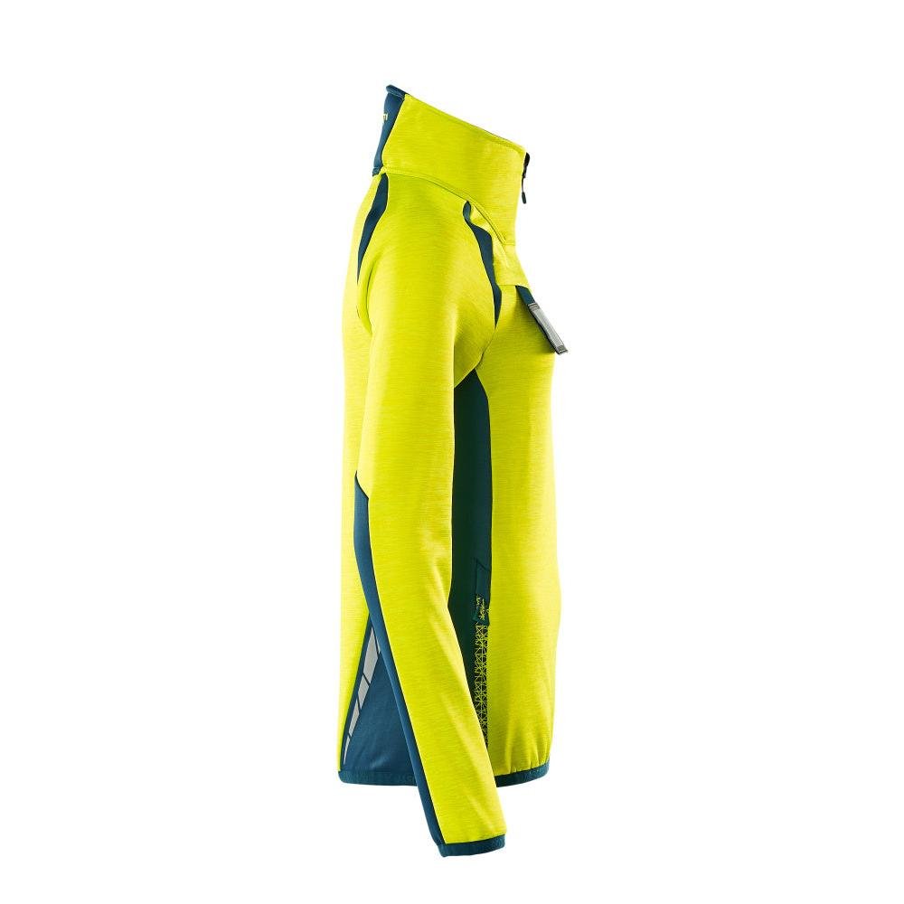 Maglia in pile con cerniera corta, giacca in micropile da donna
