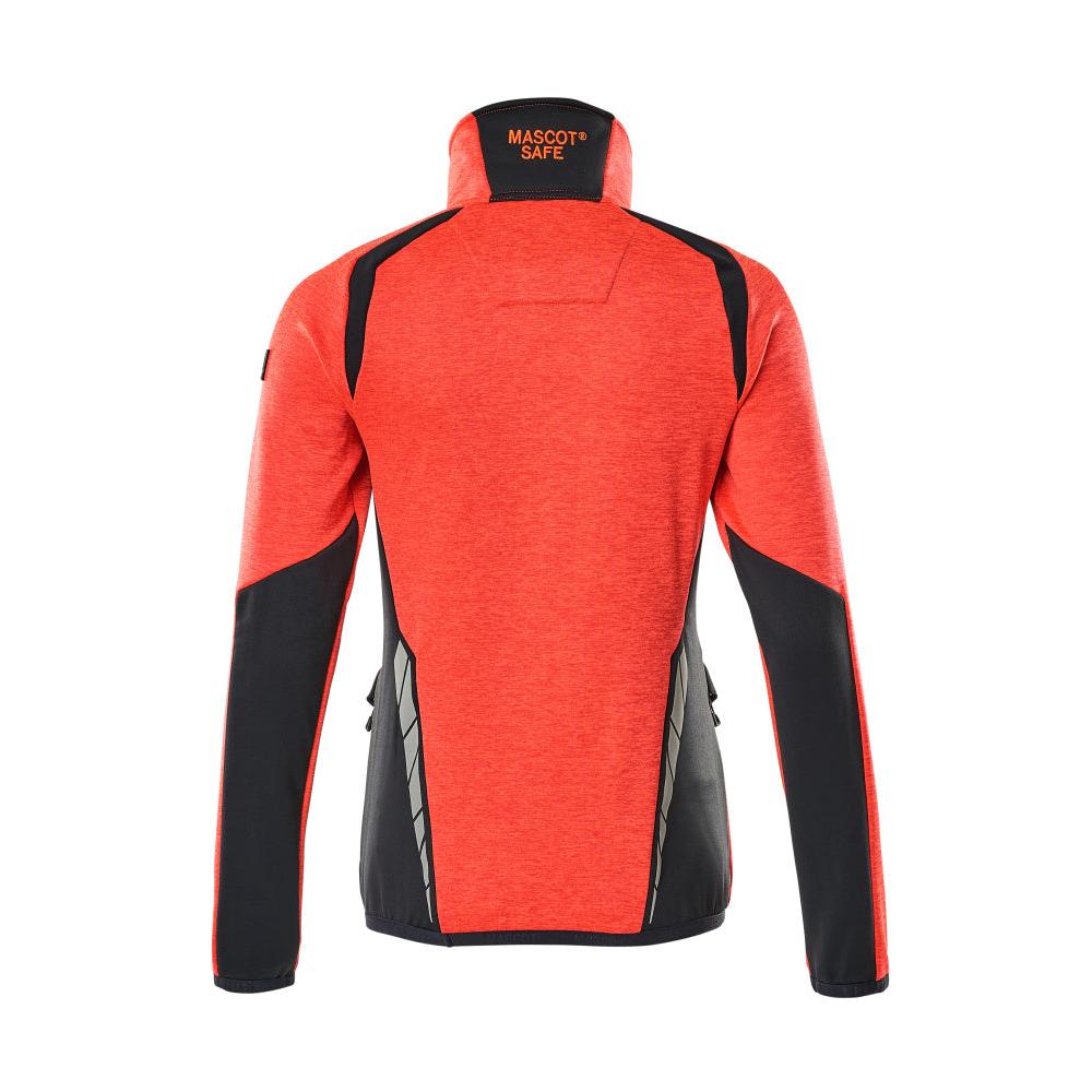 Maglia in pile con cerniera corta, giacca in micropile da donna