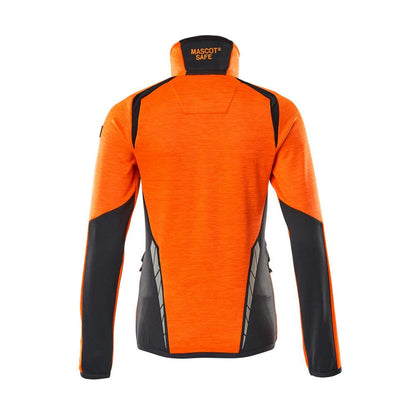 Pullover in pile con zip, giacca in micropile da donna