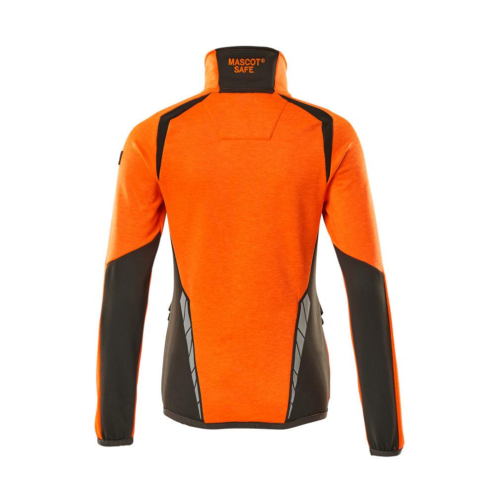 Pullover in pile con zip, giacca in micropile da donna