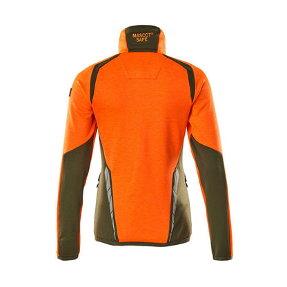 Pullover in pile con zip, giacca in micropile da donna