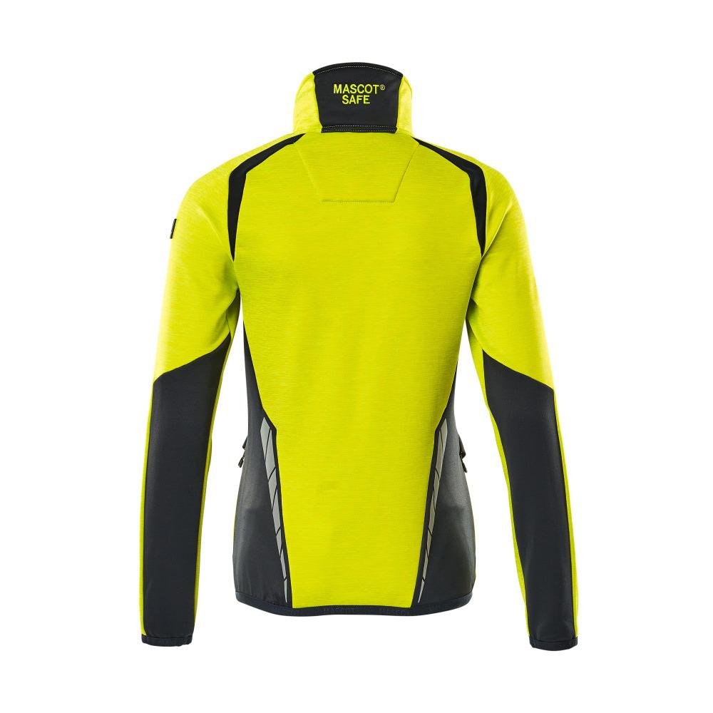 Pullover in pile con zip, giacca in micropile da donna