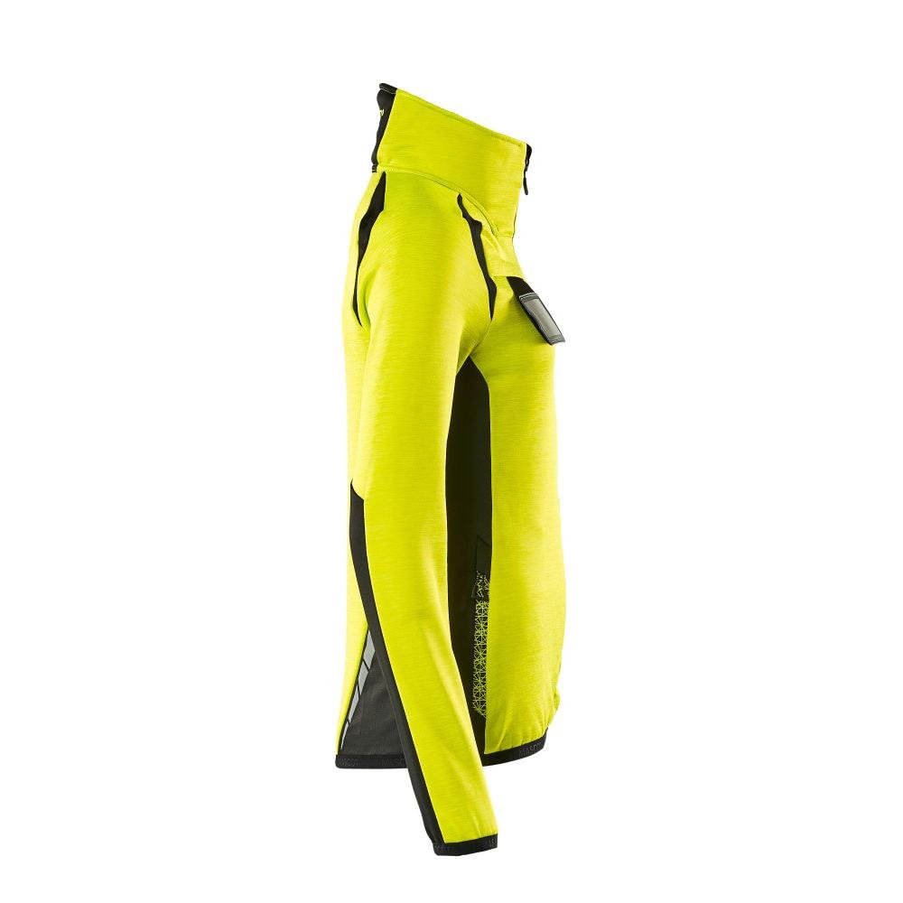 Pullover in pile con zip, giacca in micropile da donna