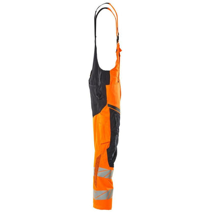 Salopette, tasche al ginocchio, salopette con inserti elasticizzati