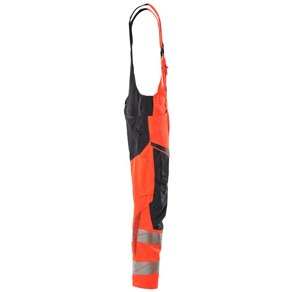 Salopette, tasche al ginocchio, salopette con inserti elasticizzati