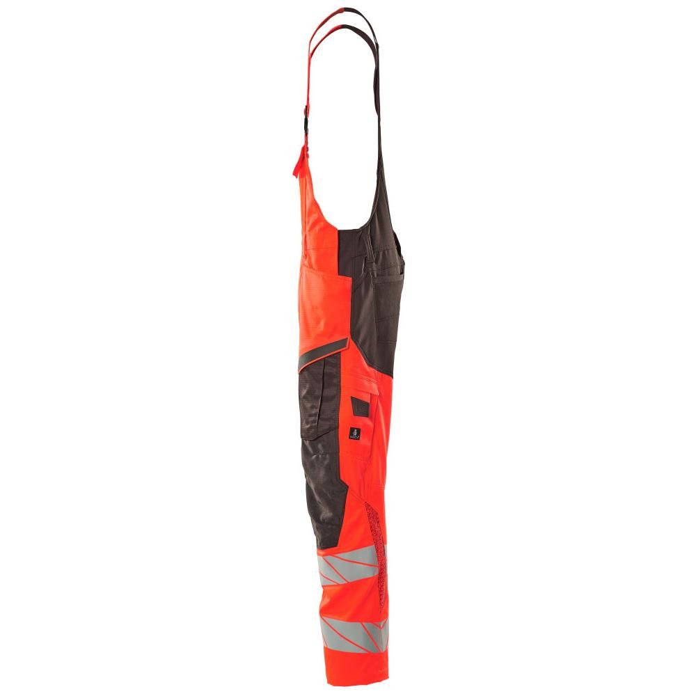 Salopette, tasche al ginocchio, salopette con inserti elasticizzati