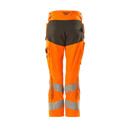 Pantaloni, donna, DIAMOND, tasche al ginocchio, pantaloni elasticizzati