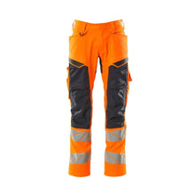 Pantaloni con tasche al ginocchio, pantaloni con inserti elasticizzati