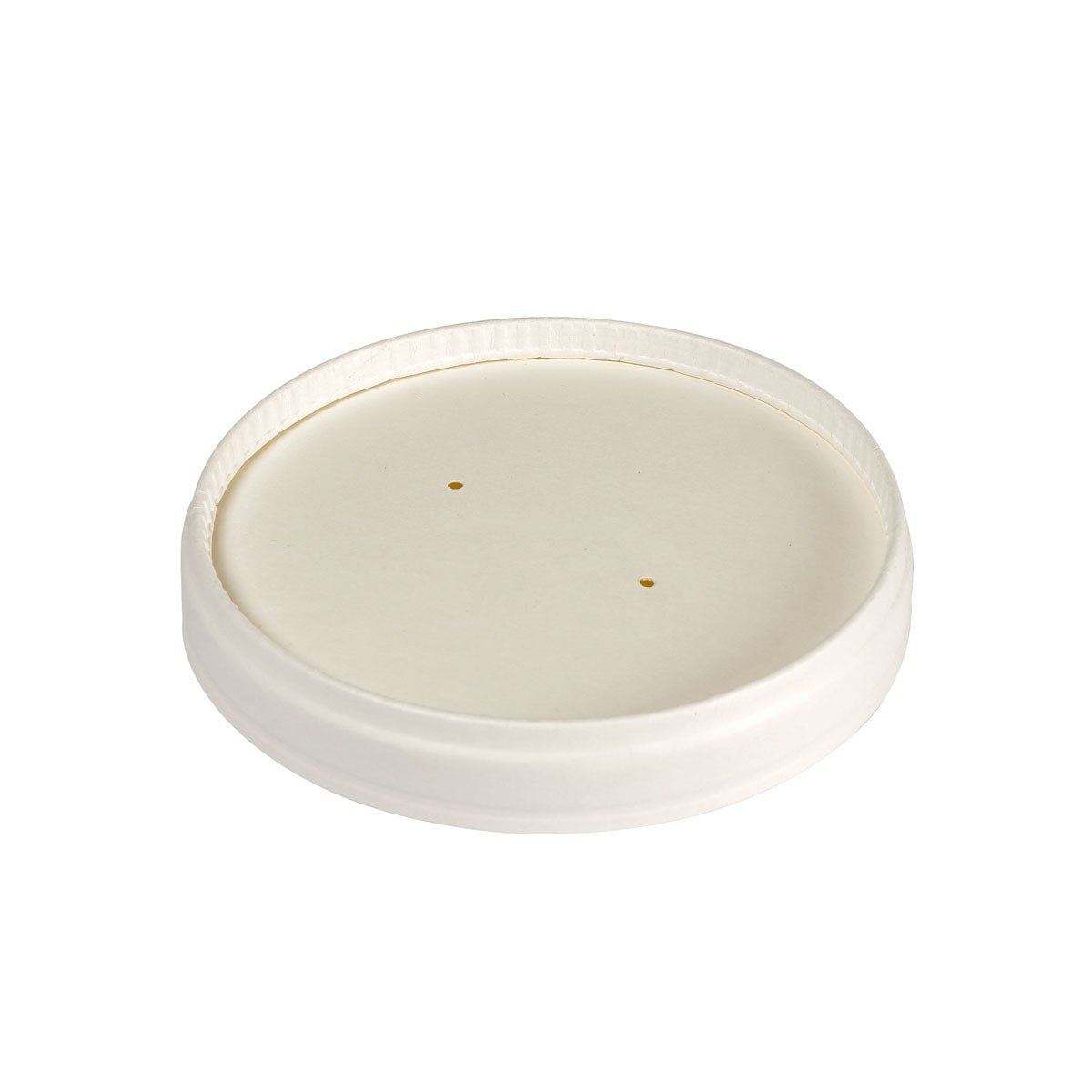 Il coperchio di cartone Ronda SHORT di Duni GmbH è un coperchio di cartone rotondo bianco FSC/PLA (90x90x16 mm) per 240/360 ml, ideale per imballaggi sostenibili. La confezione contiene 25 pezzi.