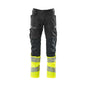 Pantaloni con tasche al ginocchio, pantaloni con inserti elasticizzati