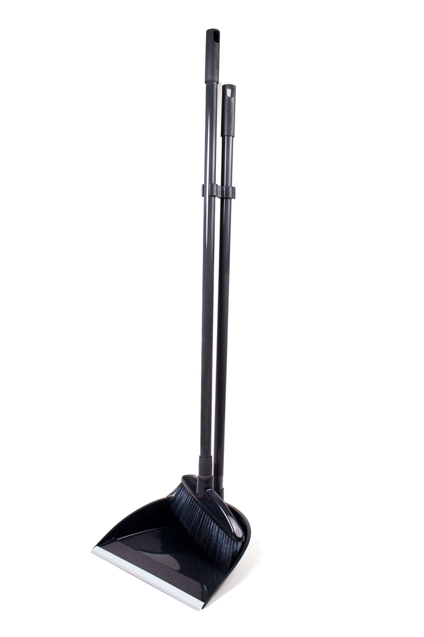 Set per spazzare Nölle Profi Brush con manico lungo, 80 cm, setole sintetiche, argento/verde | 1 pezzo