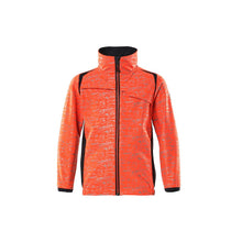 Giacca softshell per bambini, giacca con effetti reflex per bambini