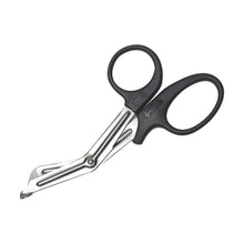 Forbici da primo soccorso per indumenti, 19 cm, con lama ricurva a forma di ginocchio, in acciaio inossidabile