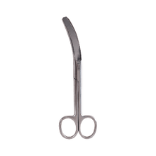 Forbici per cordone ombelicale OP, 16 cm, ricurve