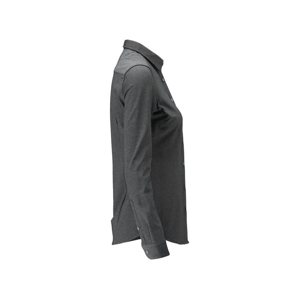 Camicia, vestibilità moderna da donna, camicetta da donna elasticizzata