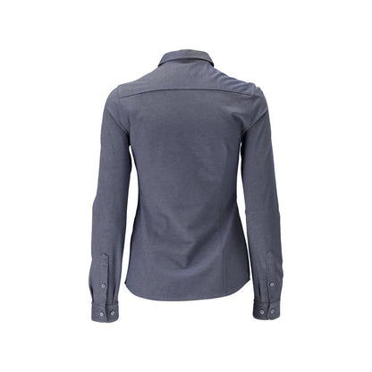 Camicia, vestibilità moderna da donna, camicetta da donna elasticizzata