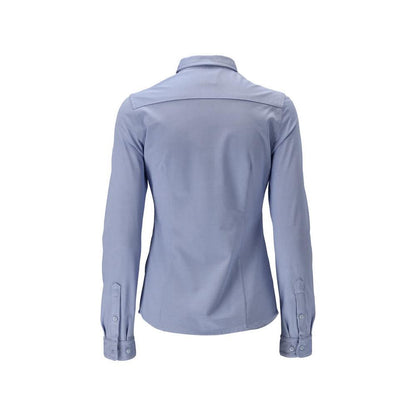 Camicia, vestibilità moderna da donna, camicetta da donna elasticizzata